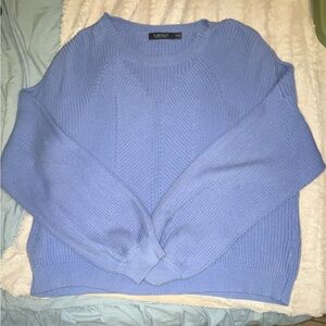 Ralph Lauren Light Blue Crew Neck Sweater